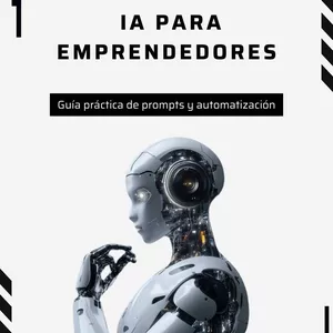 Imagen de portada para Ebook IA para Emprendedores: Guía práctica de prompts y automatización