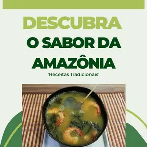 Imagem de capa para o Ebook DESCUBRA O SABOR DA AMAZÔNIA