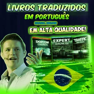 Imagem de capa para o Ebook Ebook -Livros do Russell Brunson traduzidos em Português