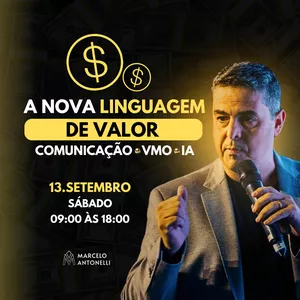 Imagem de capa para o Evento online Z_13/09/2025 - A Nova Linguagem do Valor