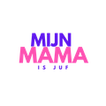 Mijn mama is juf logo
