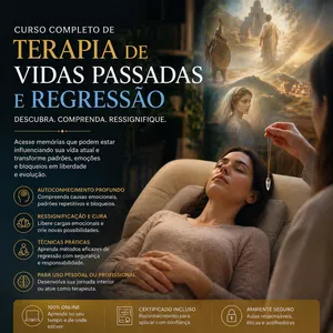 Imagem do curso Curso De Terapia De Vidas Passadas E Regressão