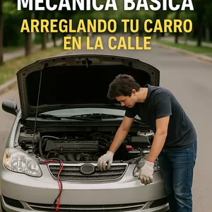 Imagen de portada para Ebook Curso Profesional: Mecánica Arreglando tu carro en la calle