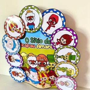 Imagem de capa para o Ebook Luva tema Personagens Sítio do Picapau Amarelo