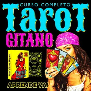 Imagen de portada para Curso online TAROT GITANO "ZIGANO"