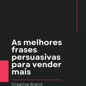 Imagem de capa para o Ebook As melhores frases persuasivas para vender mais 