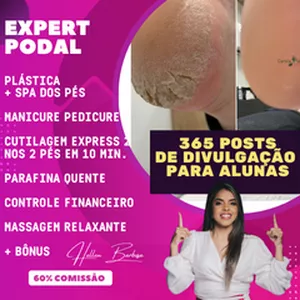 Curso *Plástica dos Pés 2.0 I MANICURE I Especialista em Pés