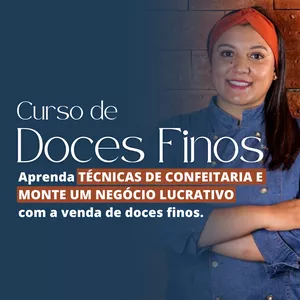 Imagem de capa para o Curso online Curso de Doces Finos