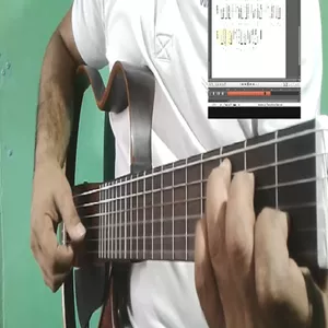 Imagen de portada para Ebook Tablatura de guitarra introducción  Mi hermano y yo