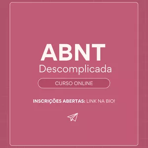 Imagem do curso ABNT Descomplicada