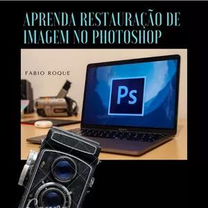 Imagem de capa para o Curso online Aprenda restauração de Imagem no Photoshop
