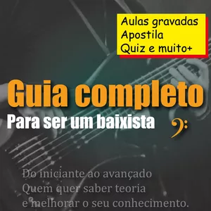Imagem de Guia completo para ser um Baixista criado por César Augusto na hotmart