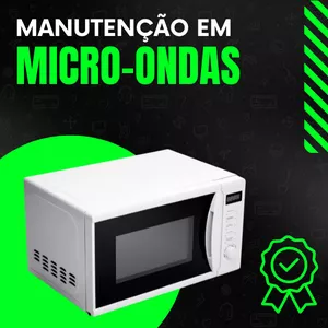 Manutenção em forno de micro-ondas do absoluto zero ao nível profissional