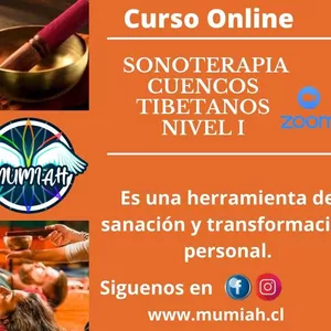 Imagen de portada para Curso online Curso sonoterapia cuencos tibetanos Nivel 1