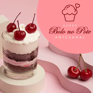 Imagem de Curso de Bolo no Pote Artesanal criado por WebHoje Cursos Online na hotmart