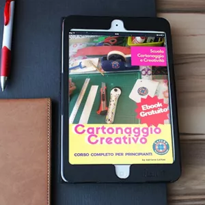 Imagem principal do produto Cartonaggio Creativo - Ebook Corso Completo Per Principianti