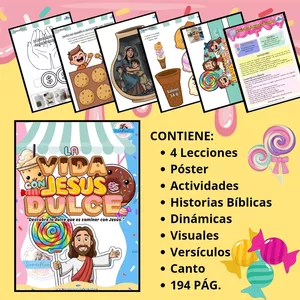 Imagen de portada para Ebook La vida con Jesús es dulce (ARCHIVO PDF)