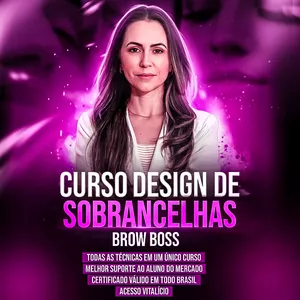 Curso Curso Design de Sobrancelhas Brow Boss