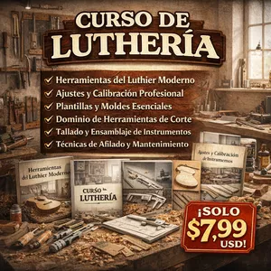 Imagen de portada para Ebook CURSO DE LUTHERIA
