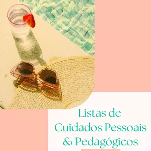 Imagem de capa para o Ebook Listas de Cuidados Pessoais e Pedagógicos para Professores