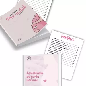 Imagem de capa para o Ebook Assistência Pré-natal + Assistência Parto Vaginal
