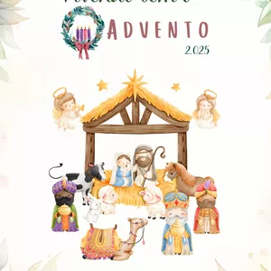 Imagem de capa para o Ebook Vivendo bem o Advento