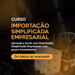 Imagem de capa para o Curso online Importação Simplificada Empresarial