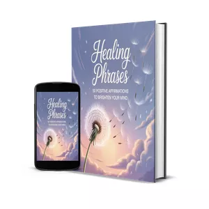 Cover image for Ebook Healing Phrases: 50 Positive Affirmations to Brighten Your Mind