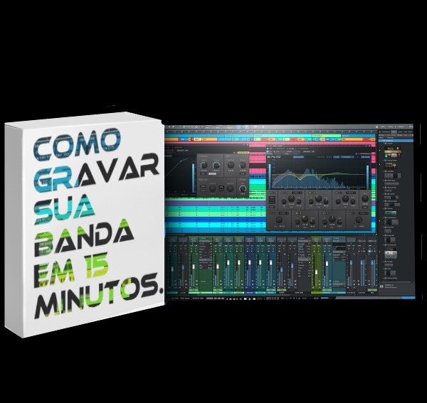 Imagem do curso Como Gravar Sua Banda Em 15 Minutos.
