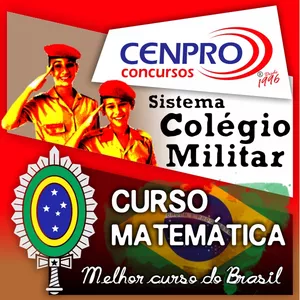 Imagem do curso COLÉGIOS MILITARES DO BRASIL 6º ANO ( MATEMÁTICA ) NÍVEL AVANÇADO