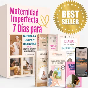 Imagen de portada para Curso online RETO 7 DIAS MATERNIDAD IMPERFECTA - Supera la culpa y disfruta tu maternidad sin exigirte perfección