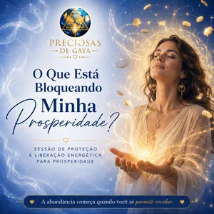 Imagem de O Que Está Bloqueando Minha Prosperidade? criado por PRECIOSAS DE GAYA na hotmart