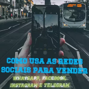 Imagem de capa para o Ebook Como usa as redes sociais para vender 
