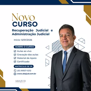 Imagem do curso Curso Intensivo Recuperação Judicial e Administração Judicial