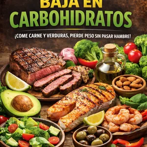 Imagen de portada para Ebook Baja de peso a base de una dieta baja en carbohidratos 