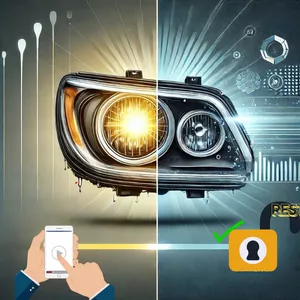 Imagem de capa para o Curso online  Faróis Envelhecidos? Descubra Como Deixá-los Novos de Novo em Casa, Sem Gastar com Oficinas!