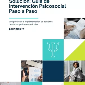 Imagen de portada para Ebook Del Diagnóstico a la Solución: Guía de Intervención Psicosocial Paso a Paso