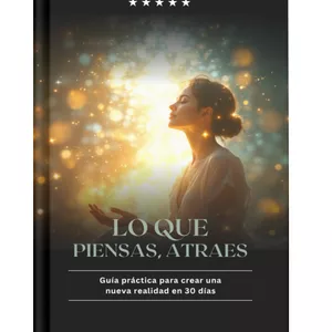 Imagen de portada para Curso online Lo que piensas, atraes – Reto de 30 días para crear tu nueva realidad