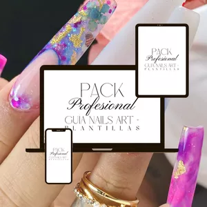 Imagen de portada para Ebook Pack Premium (Guía Nails Art Profesional + Cuaderno con 14 Plantillas)