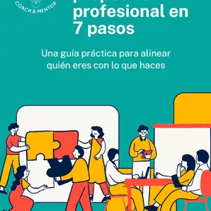 Imagen de portada para Ebook Descubre tu propósito profesional en 7 pasos - guía práctica