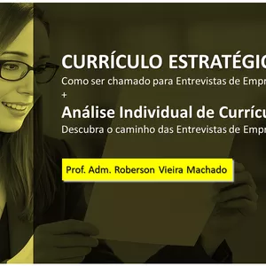 Imagem do curso Currículo Estratégico + Análise Individual de Currículo