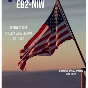 Imagem de capa para o Ebook VISTO EB2-NIW para você aplicar sozinho. 