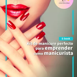 Imagen de portada para Ebook Ebook Uñas Con Estilo: kit de manicure