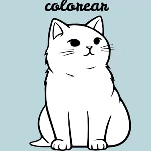 Imagen de portada para Ebook Libro de colorear con gatitos y dinosaurios: Diversión relajante para todas las edades