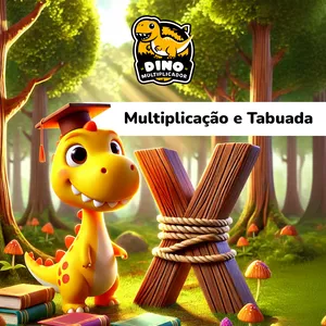 Imagem de capa para o Ebook Dino Multiplicador 