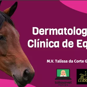 Imagem de capa para o Curso online Dermatologia EQUINA