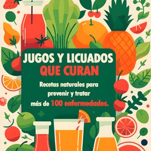 Imagen de portada para Ebook Jugos y Licuados que curan - Recetas naturales para tratar y prevenir más de 100 enfermedades