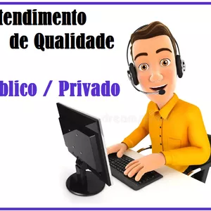 Imagem de capa para o Ebook Qualidade de Atendimento no Setor Público e Privado - Curso