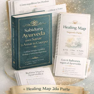 Imagen de portada para Ebook Sabiduría Ayurveda para Sanar y Amar tu Cuerpo incluye Healing Map 2da Parte