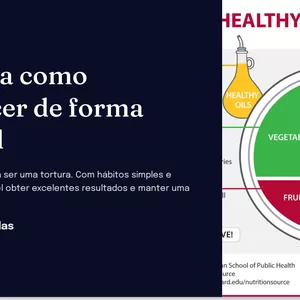 Imagem de capa para o Ebook Descubra Como Emagrecer De Forma Saudável